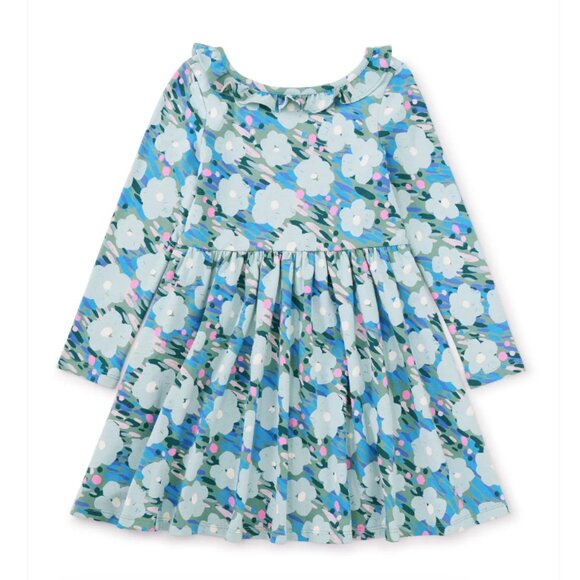 Monet's Garden Ruffle Collar Ballet Dress - Picture 1 of 9